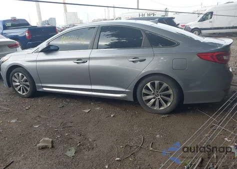 2017 Hyundai Sonata Sport из США, поврежденный, VIN 5NPE34AF9HH462191